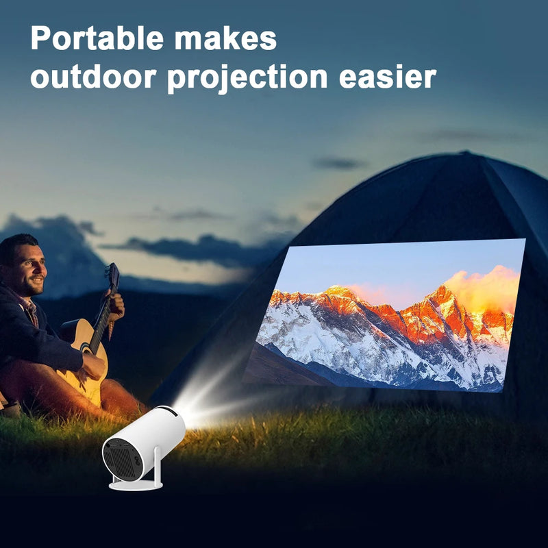 Projector Android 11 I Magcubic 4K Wifi6 260 ANSI Dual WIFI Allwinner H713 BT5.0 1280*720P Home Cinema Outdoor portable HY300 Pro