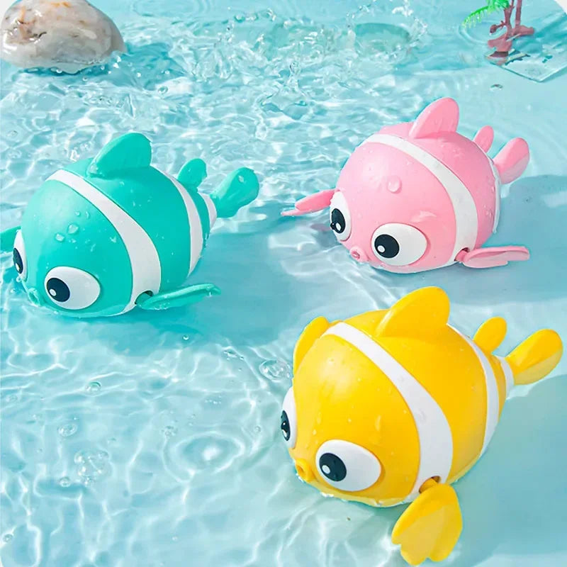 Brinquedos de banho de natação palhaço peixe banho brinquedo para crianças flutuante acabar brinquedos para menino menina recém-nascido banheira do bebê brinquedos da criança